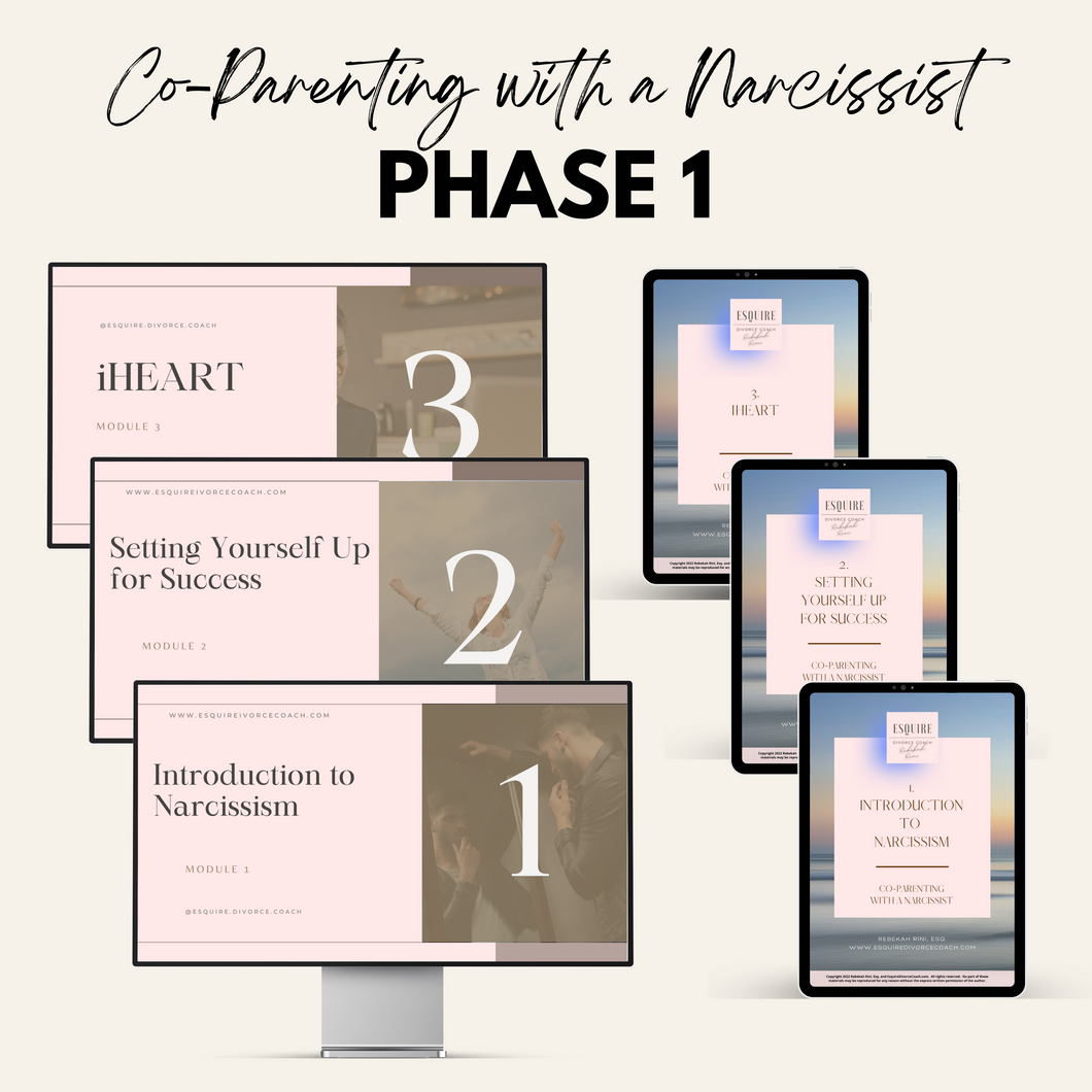 Phase 1: Co-Parenting with a Narcissist