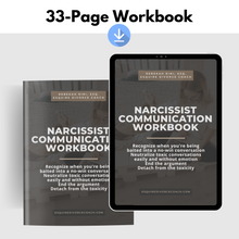 Load image into Gallery viewer, Narcissist Communication Workbook

