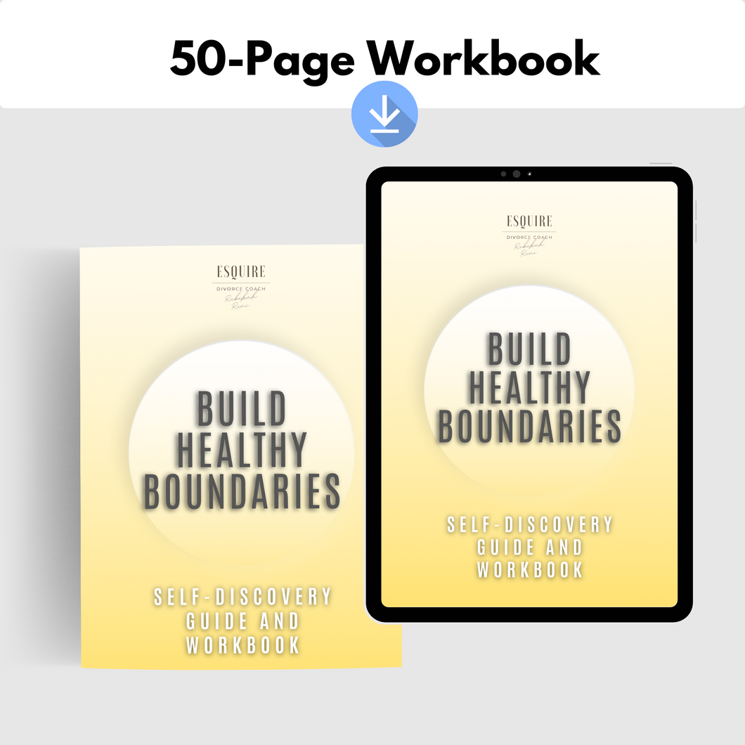 Build Healthy Boundaries *Digital* Workbook