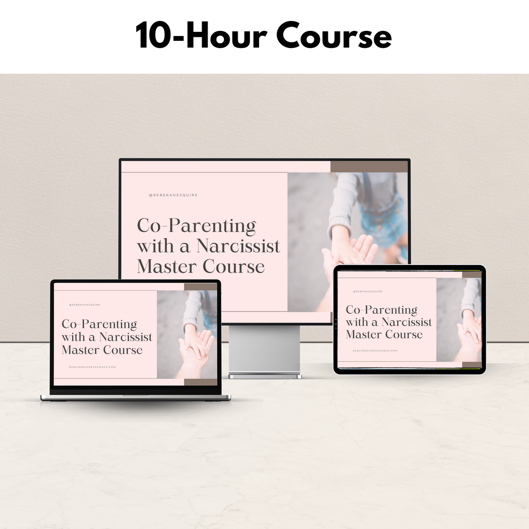 Co-Parenting with a Narcissist Master Class
