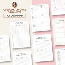 Load image into Gallery viewer, Divorce/Custody Binder *Digital Download*
