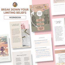 Load image into Gallery viewer, Break Down Your Limiting Beliefs *Digital* Workbook
