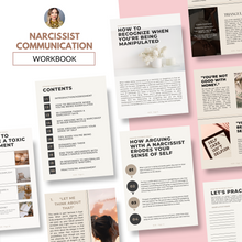 Load image into Gallery viewer, Narcissist Communication Workbook
