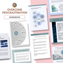 Load image into Gallery viewer, Overcome Procrastination *Digital* Workbook
