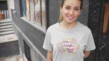 Load and play video in Gallery viewer, &quot;Live, Laugh, Block Him&quot; T-Shirt
