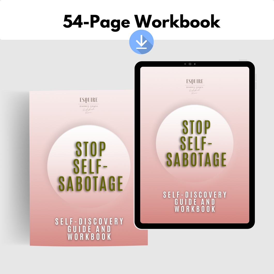 Stop Self-Sabotage *Digital* Workbook