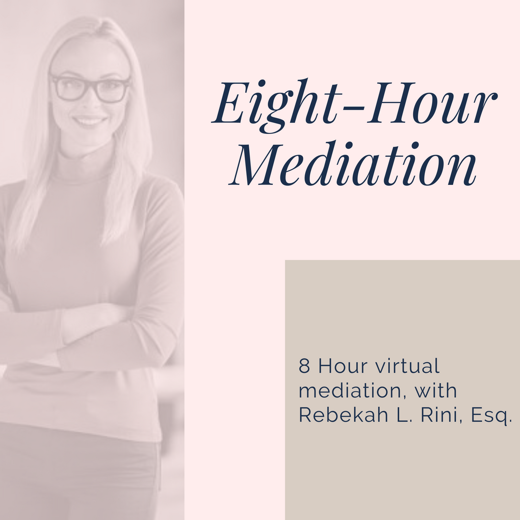 Mediation - 8 Hour Block