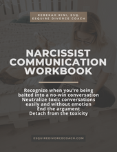 Load image into Gallery viewer, Narcissist Communication Workbook
